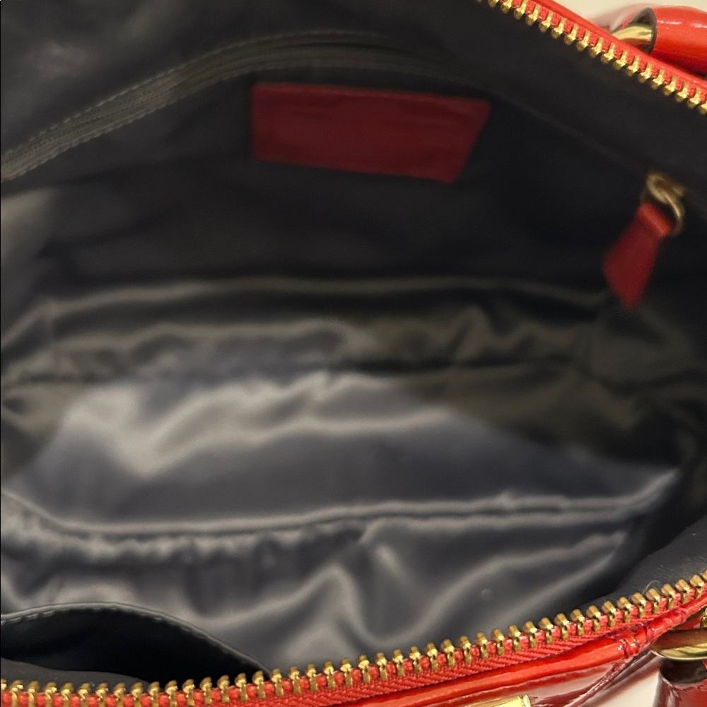 Coach Madison Diagonal Pleated Leather Sophia Satchel - Picture 6 of 16
